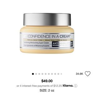 It CONFIDENCE IN A CREAM